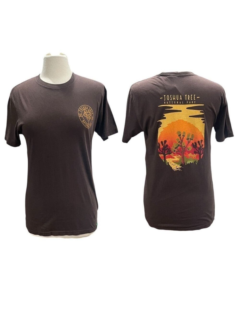 NWT Wild Tribute Joshua Tree Graphic T Shirt Women’s SZ S Brown